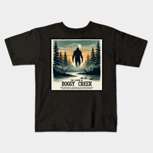 The Legend of Boggy Creek Kids T-Shirt